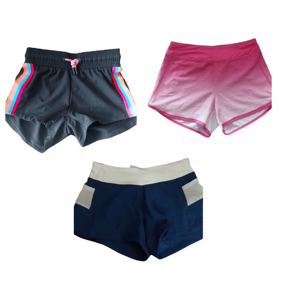 3/$10 New-Active Girl Member's Marks Shorts Pink